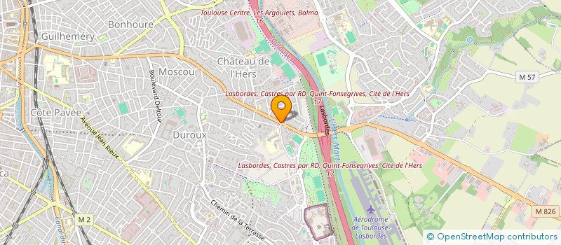 localisation de l'entreprise GARAGE DU SUD à TOULOUSE