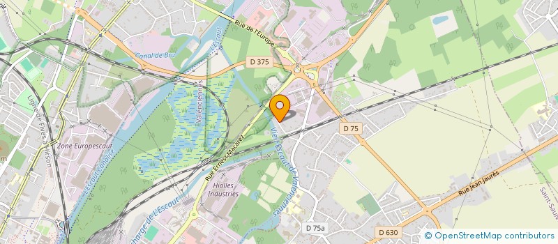 localisation de l'entreprise GARAGE DURAN  SAINT-SAULVE