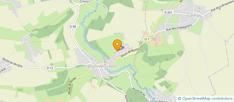 localisation de l'entreprise GARAGE DUVAL à RY