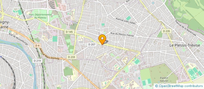 localisation de l'entreprise GARAGE ELITE CAR  CHAMPIGNY-SUR-MARNE