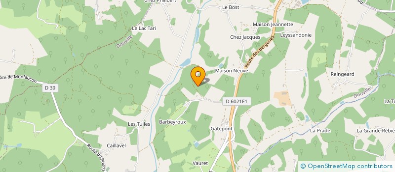 localisation de l'entreprise GARAGE EMB  VILLAMBLARD