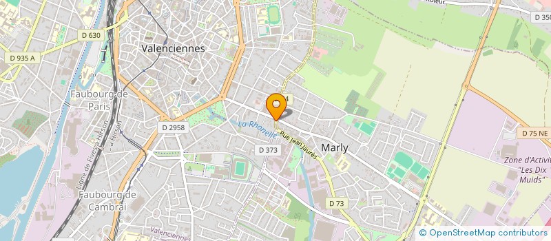 localisation de l'entreprise GARAGE ENOUR  MARLY