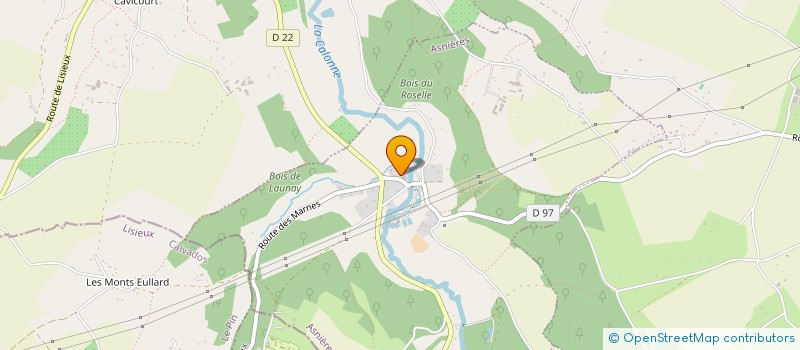 localisation de l'entreprise GARAGE ETIENNE  ASNIERES