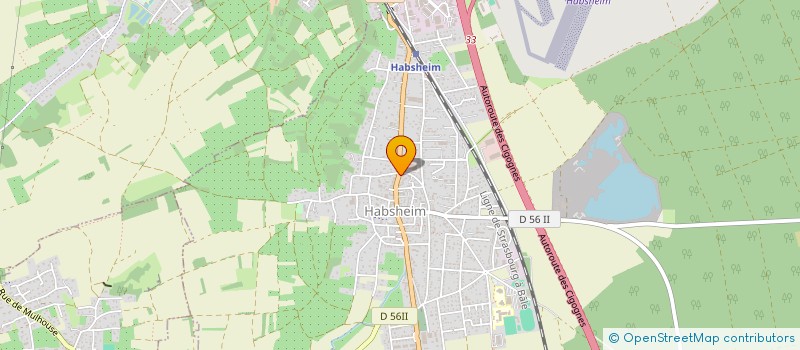 localisation de l'entreprise GARAGE F. IGERSHEIM SARL à HABSHEIM