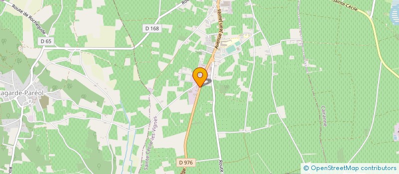 localisation de l'entreprise GARAGE FAMC à SAINTE-CECILE-LES-VIGNES