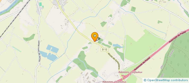 localisation de l'entreprise GARAGE FAUX & BORIS  COUFOULEUX