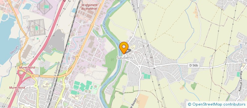 localisation de l'entreprise GARAGE FC AUTO  LABASTIDETTE