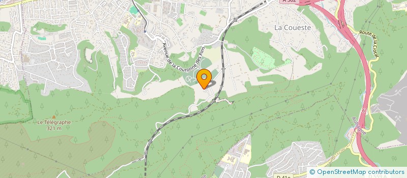 localisation de l'entreprise GARAGE FENESTRELLE à AUBAGNE
