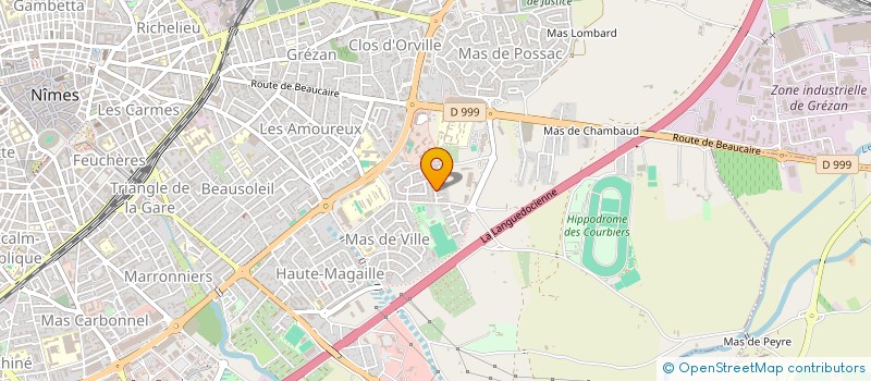 localisation de l'entreprise GARAGE FLORIN  NIMES