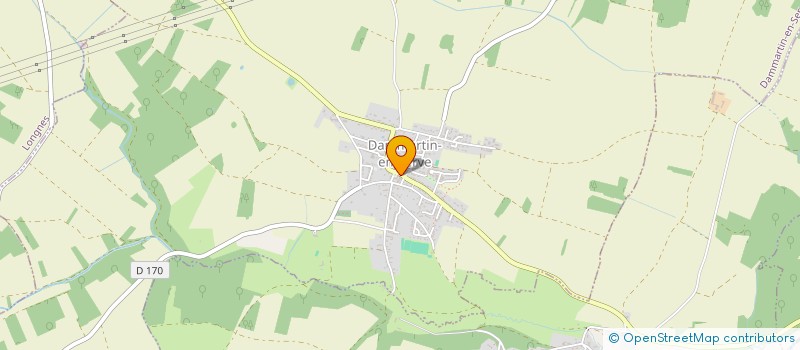 localisation de l'entreprise GARAGE FOSSE  DAMMARTIN-EN-SERVE