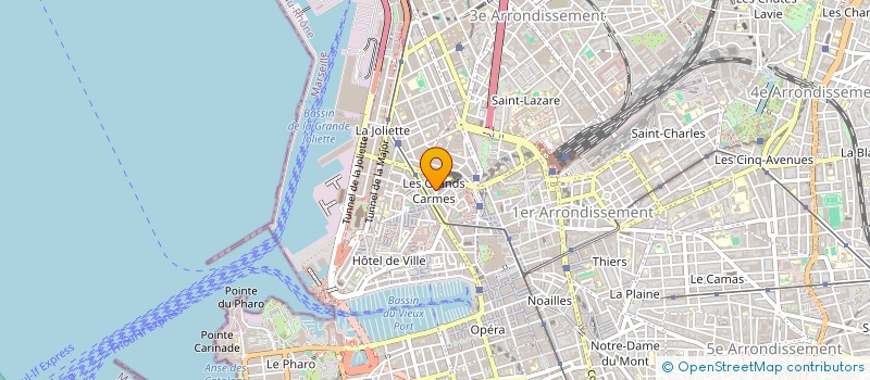 localisation de l'entreprise GARAGE FRANCO AMERICAIN à MARSEILLE