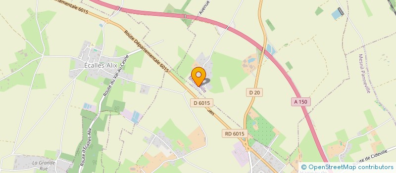 localisation de l'entreprise GARAGE FRED'AUTO  ECTOT-L'AUBER