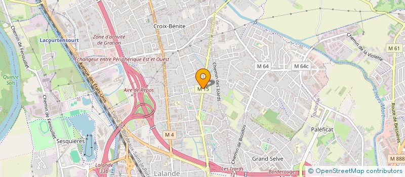 localisation de l'entreprise GARAGE FRUET à TOULOUSE