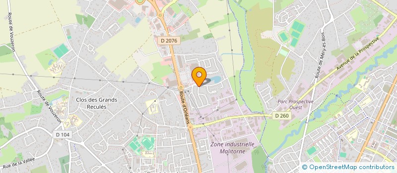 localisation de l'entreprise GARAGE G.I. 18  SAINT-DOULCHARD