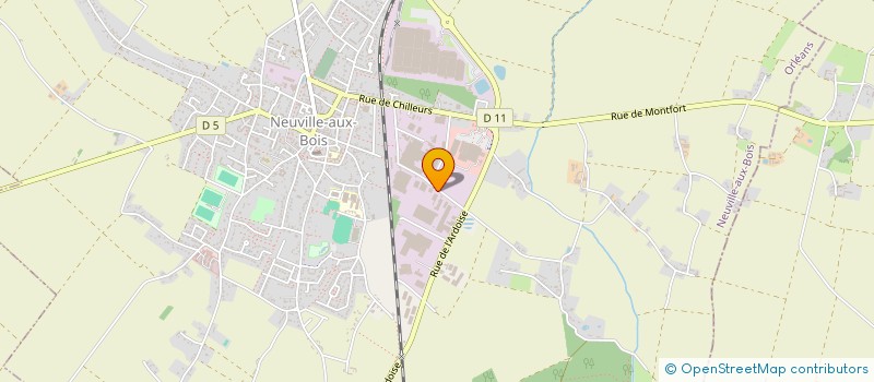 localisation de l'entreprise GARAGE GAUTHIER EURL à NEUVILLE-AUX-BOIS