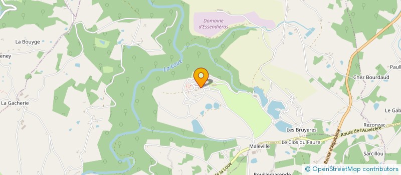 localisation de l'entreprise GARAGE GINESTIE  SAINT MEDARD D EXCIDEUIL