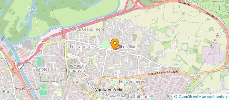 localisation de l'entreprise GARAGE GOLD  VAULX-EN-VELIN