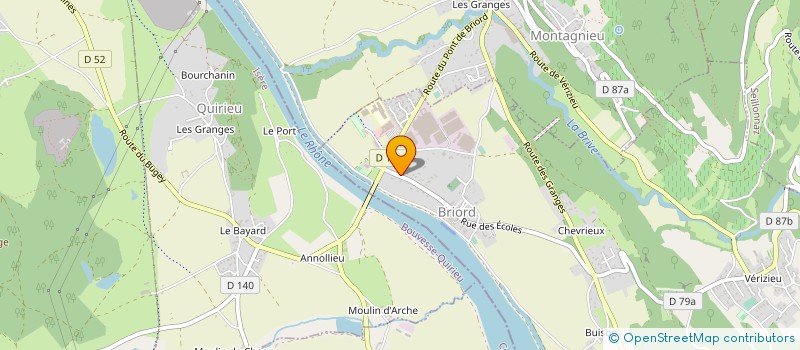 localisation de l'entreprise GARAGE GONCALVES  BRIORD