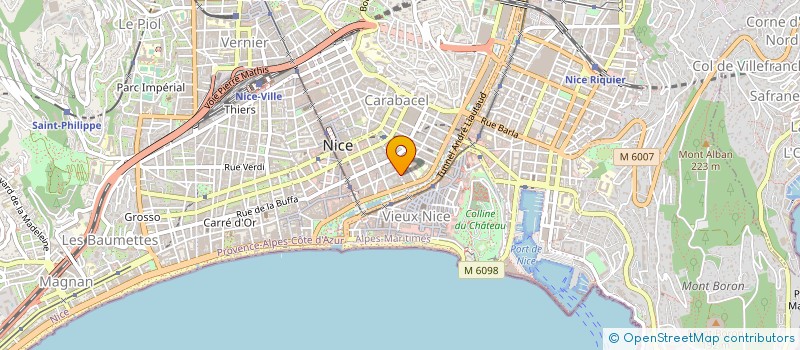 localisation de l'entreprise GARAGE GUBERNATIS AVEC REPARAT à NICE