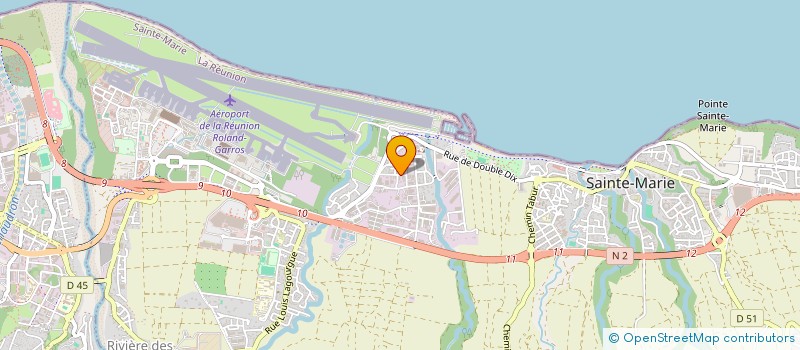 localisation de l'entreprise GARAGE HAUTBOIS FJ  SAINTE-MARIE