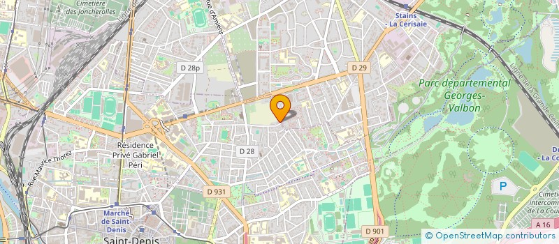 localisation de l'entreprise GARAGE HEURTAULT à SAINT-DENIS