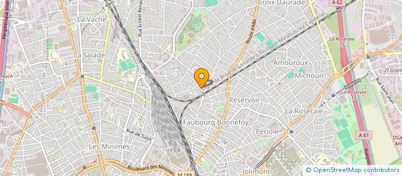 localisation de l'entreprise GARAGE HOFFMANN à TOULOUSE