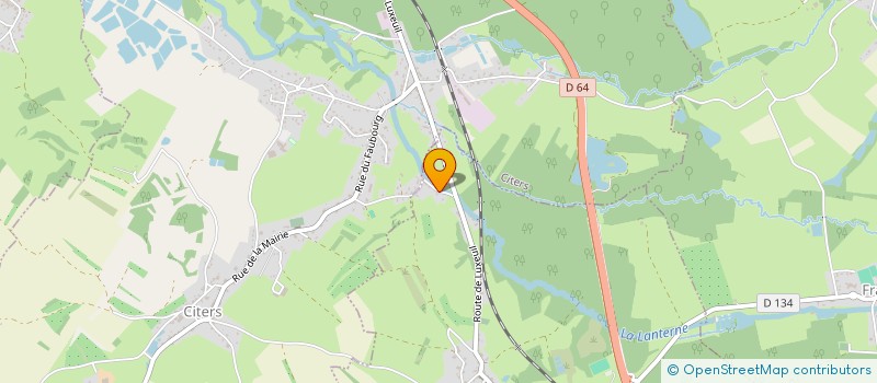 localisation de l'entreprise GARAGE HUMBERT  LES AYNANS