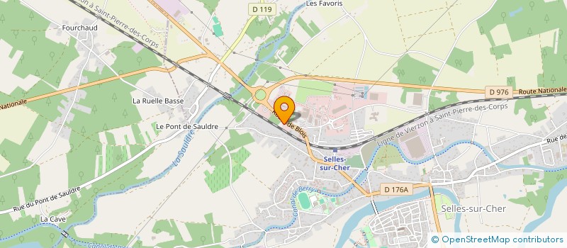 localisation de l'entreprise GARAGE JEAN MICHEL HERAULT OU GARAGE JM HERAULT  BILLY