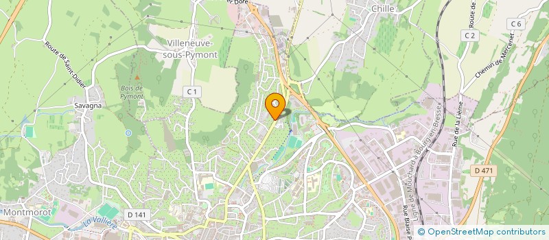 localisation de l'entreprise GARAGE JOLY à LONS-LE-SAUNIER
