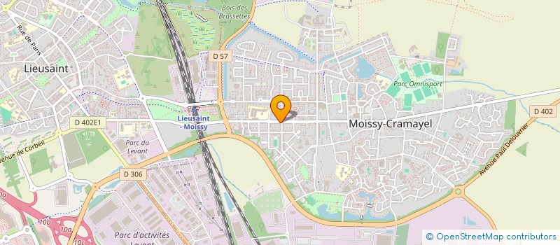 localisation de l'entreprise GARAGE JONDEAU FILS à MOISSY-CRAMAYEL
