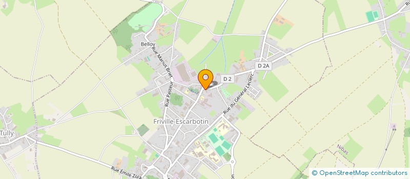 localisation de l'entreprise GARAGE JOOSTENS  FRIVILLE-ESCARBOTIN