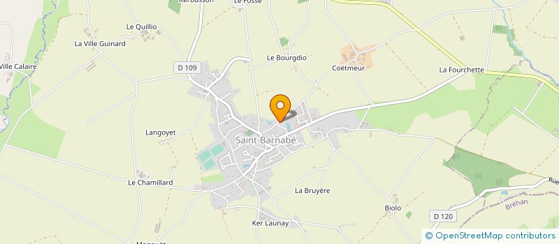 localisation de l'entreprise GARAGE JOSSELIN SARL à LOUDEAC