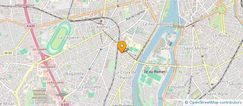 localisation de l'entreprise GARAGE KARIBU à TOULOUSE