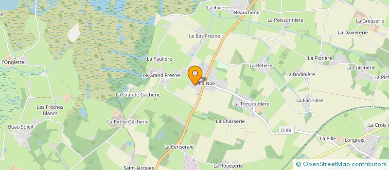 localisation de l'entreprise GARAGE KATANA  SAINT-MARS-DU-DESERT