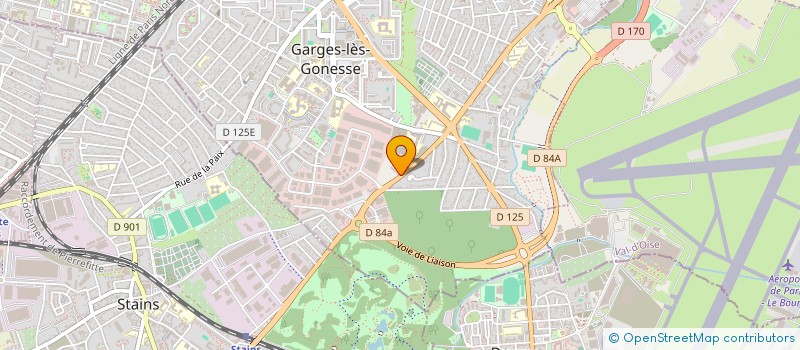 localisation de l'entreprise GARAGE KHAN à GARGES-LES-GONESSE