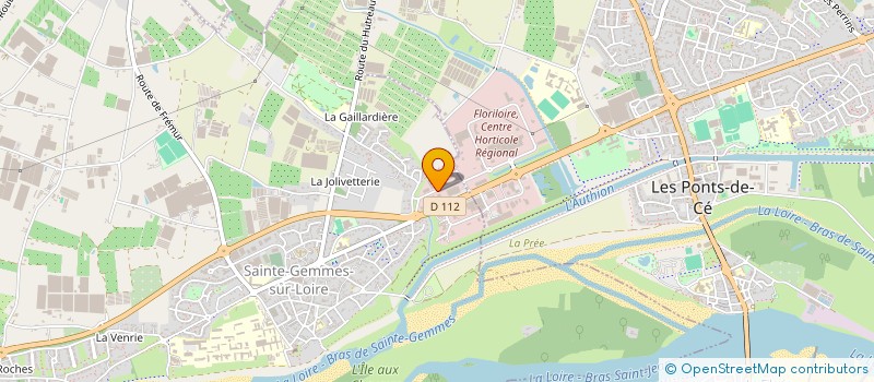 localisation de l'entreprise GARAGE LAFAYETTE AUTOMOBILES  SAINTE-GEMMES-SUR-LOIRE