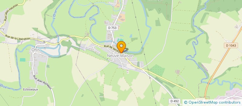 localisation de l'entreprise GARAGE LANDOUZI  LUZOIR