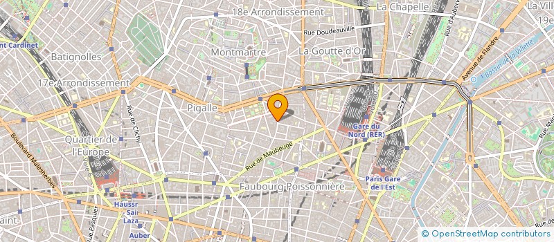 localisation de l'entreprise GARAGE LAPORTE à PARIS