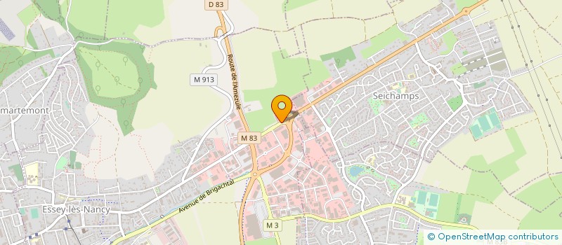 localisation de l'entreprise GARAGE LAZ  NANCY