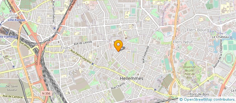 localisation de l'entreprise GARAGE LEMAIRE à LILLE