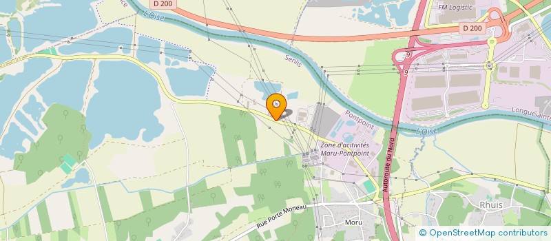 localisation de l'entreprise GARAGE LEROY  PONTPOINT