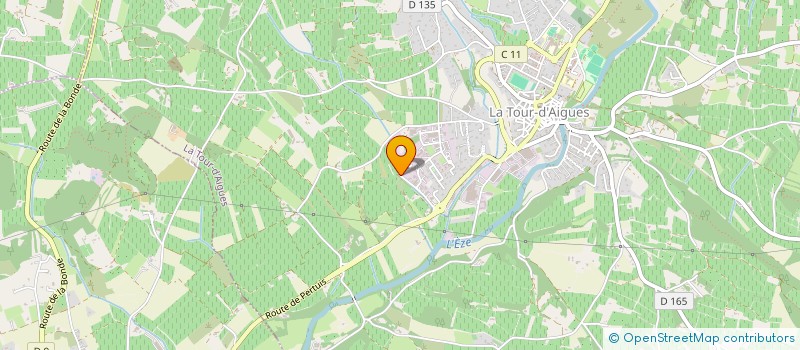 localisation de l'entreprise GARAGE LEROY  LA TOUR-D'AIGUES