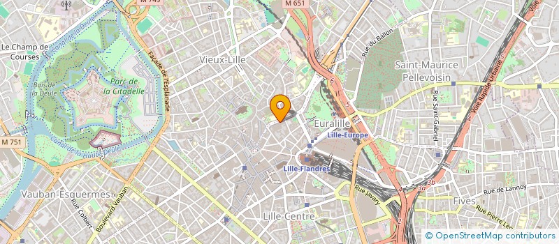 localisation de l'entreprise GARAGE LES MAGASINS à LILLE