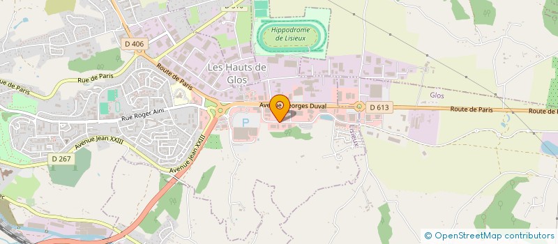 localisation de l'entreprise GARAGE LESIEUR à LISIEUX