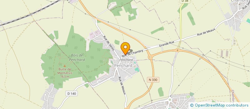 localisation de l'entreprise GARAGE LINO AUTOMOBILES  PENCHARD