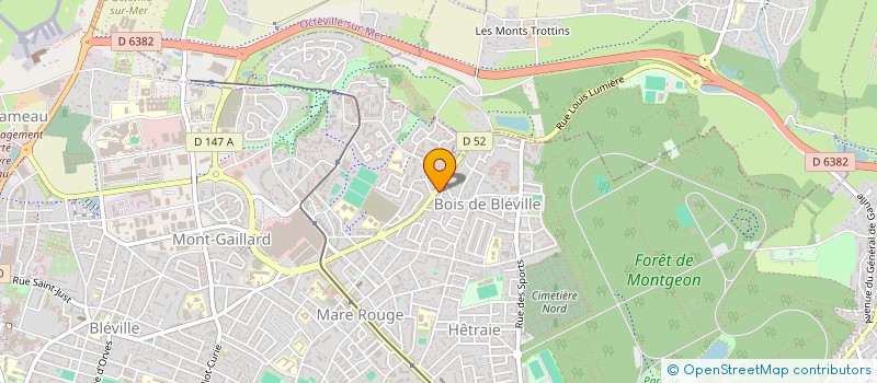 localisation de l'entreprise GARAGE LUMIERE à LE HAVRE