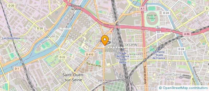 localisation de l'entreprise GARAGE M-AUTOS à SAINT-DENIS