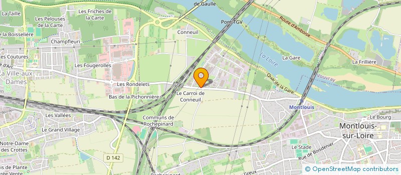 localisation de l'entreprise GARAGE M2L à MONTLOUIS-SUR-LOIRE