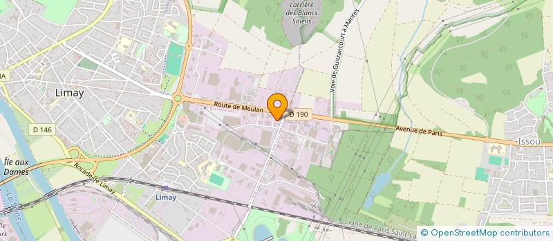 localisation de l'entreprise GARAGE MAESTRO AUTO 78  LIMAY