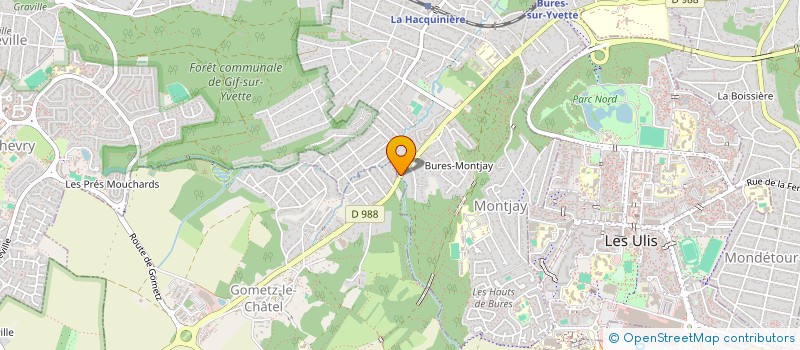 localisation de l'entreprise GARAGE MARGUERITE à BURES-SUR-YVETTE